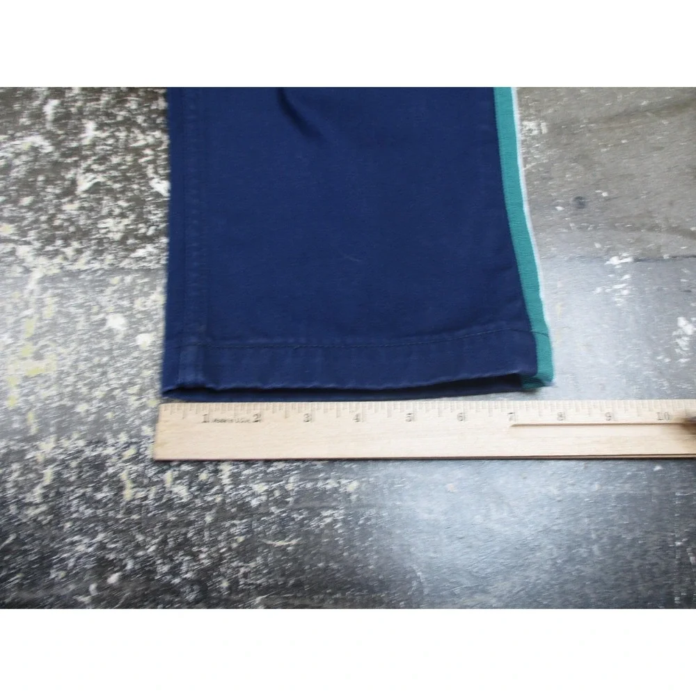 Levis Skateboarding Pants Mens 31x30 Navy Blue Side Stripe Chino 95588-0024